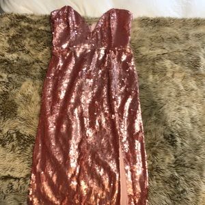 Beautiful NBD Pink Sequin Party Dress